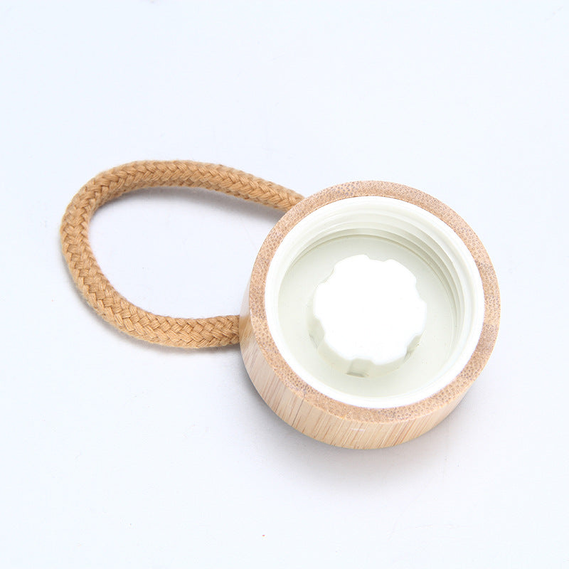 Glass Water Bottle with Silicone Sleeve – 600ml